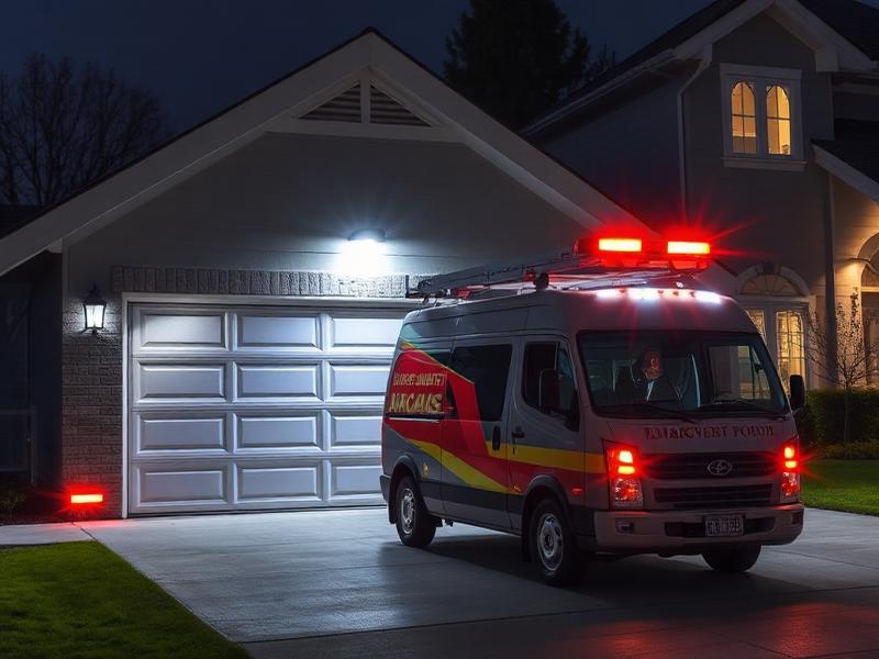 Emergency service - professional garage door work
